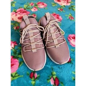 Fabletics Marin Performance Sneakers Womens 7 Mauve Athletic Lace Up Shoes